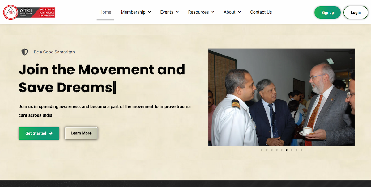 Trauma Care Website